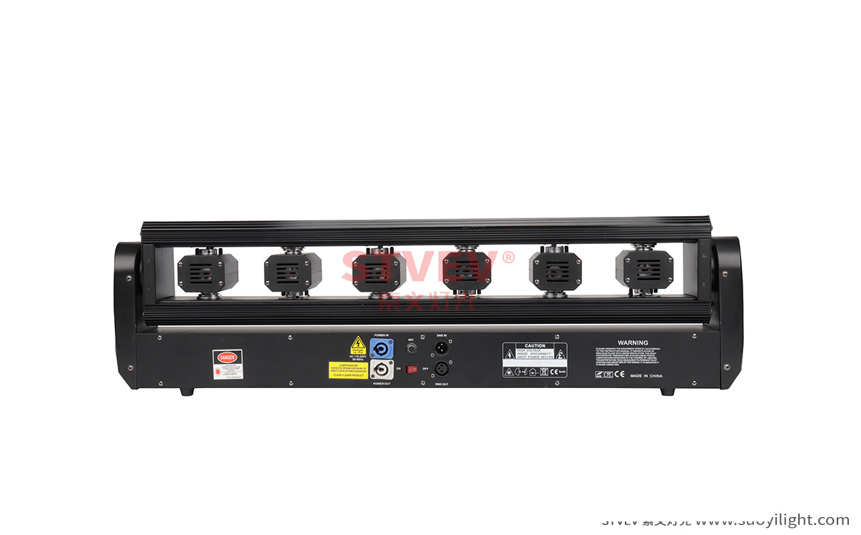 廣東六眼搖擺全彩激光燈